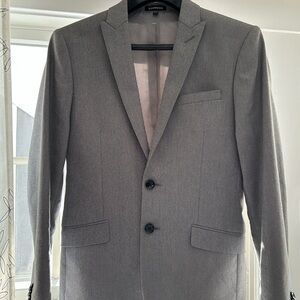Express Gray Men's Suit